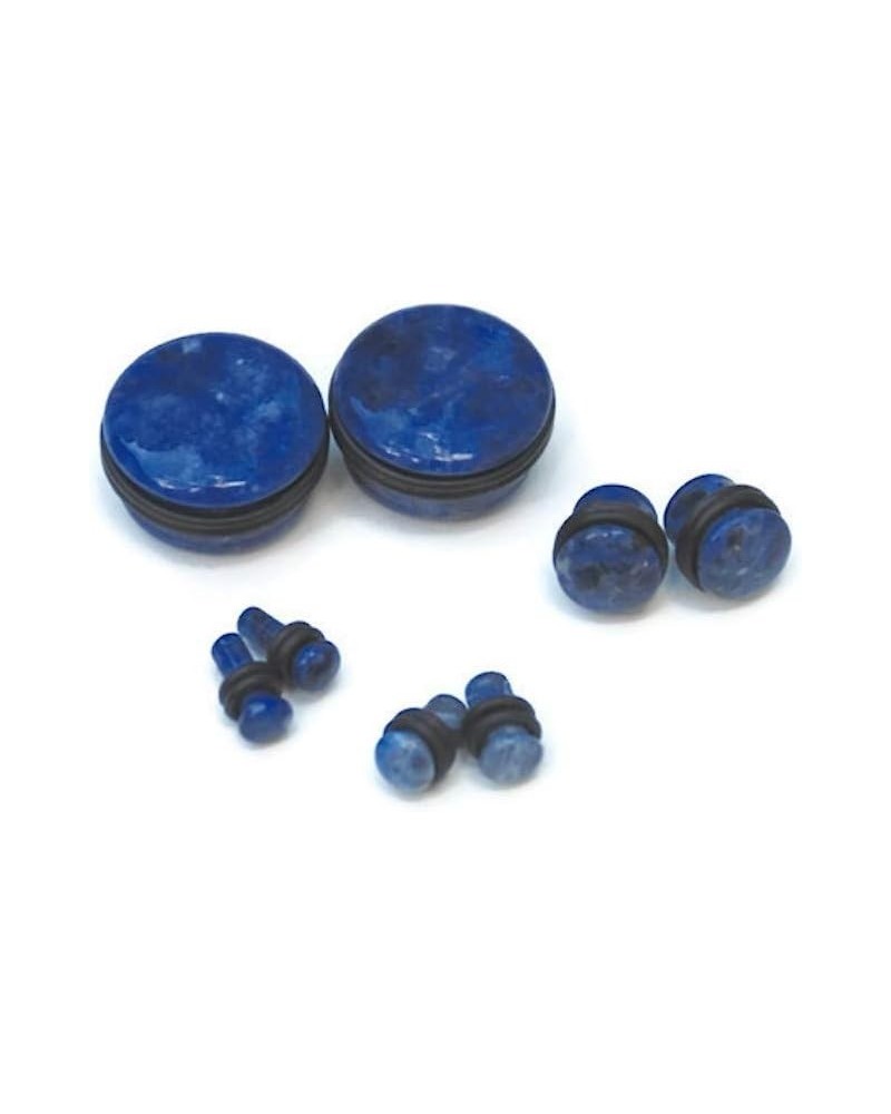 Sodalite Single Flare Plugs 5/8" (16mm) $8.62 Body Jewelry