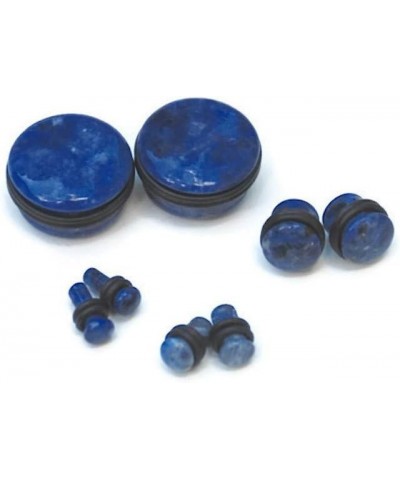 Sodalite Single Flare Plugs 5/8" (16mm) $8.62 Body Jewelry