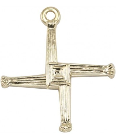 Gold Over Sterling 3/4 Inch St Brigid Cross - Gift Boxed $36.94 Necklaces