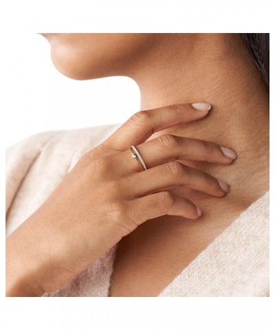 Women's Plated Stainless Steel Ring 8 Rose Gold Heart $25.00 Rings