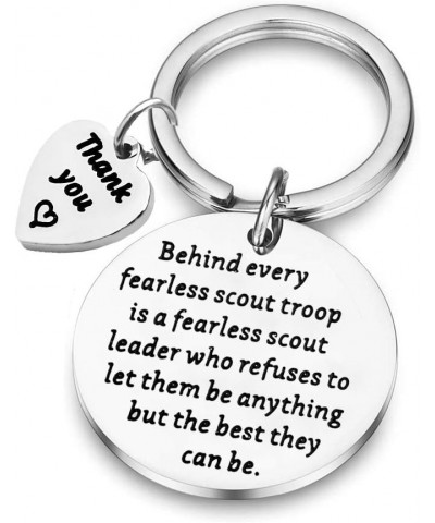 Leader Gifts Troop Leader Keychain Leader Master Thank You Gifts Scout Leader Keychain $10.64 Necklaces