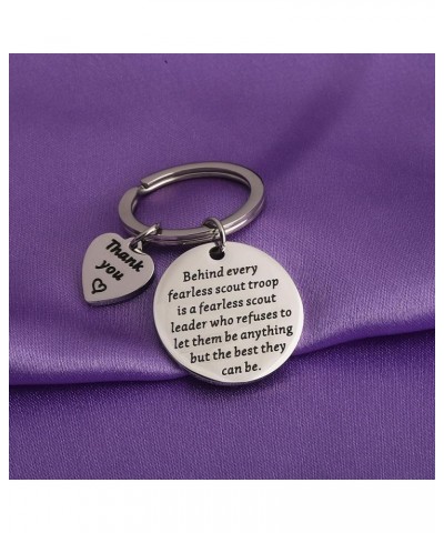 Leader Gifts Troop Leader Keychain Leader Master Thank You Gifts Scout Leader Keychain $10.64 Necklaces