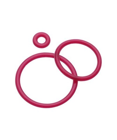 Hypo-Allergenic Replacement Silicone O-Ring (Pack of 10) 14mm Fuchsia $8.47 Body Jewelry