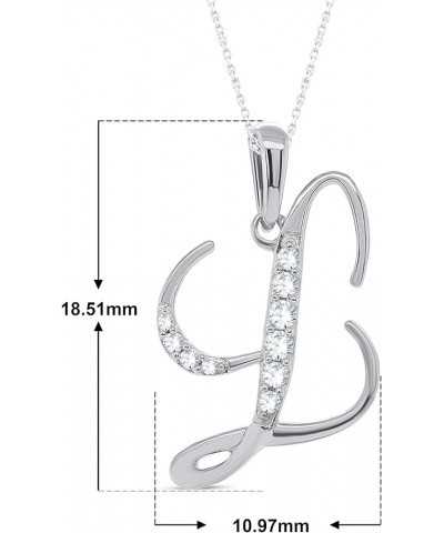 Stylish Initial Charms Pendants Necklaces for Women - Round Cut Diamond Alpahbet Letter Personalized Coin Name Necklaces for ...