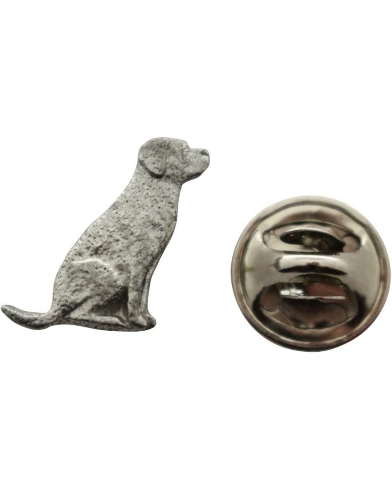 Lab or Labrador Mini Pin ~ Antiqued Pewter ~ Miniature Lapel Pin - Antiqued Pewter $8.11 Brooches & Pins