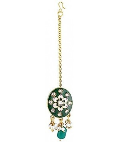 Indian Traditional Jewellry Set For Women Green 8 $20.99 Jewelry Sets