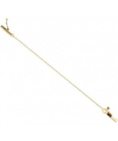 14k Yellow Gold Rope Chain Necklace Extender 1.85mm Safety Chain, Barrel Clasp, Jewelry Cloth 4.75 Inches $88.49 Necklaces