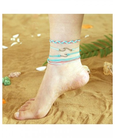 String Bracelets for Teen Girls Waterproof Boho Bracelets for Women Ankle Bracelets for Women Cute Friendship Bracelets Summe...