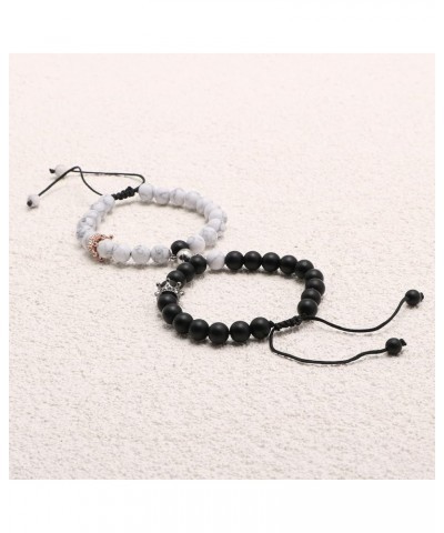 Bf Matching Braclets With Your Bf And Gf Beaded Bracelets For Women Men Lovers Best Friends Connecting Bracelets Eternal Love...