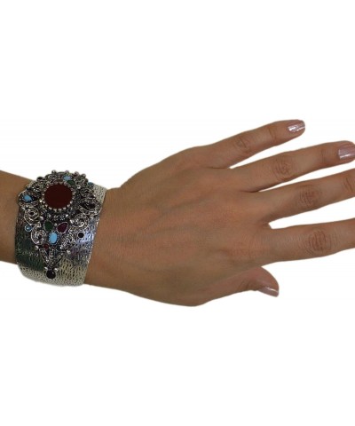 Moroccan Jewelry Womens Berber Bangle Bracelet Hand Made One Size Fits Most $12.00 Bracelets