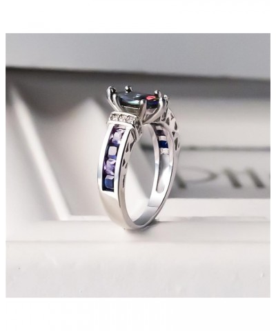 Cubic Zirconia Rings for Women Vintage Gothic Engagement Anniversary Promise Mother's Day Jewelry Gifts multicolour 7 $3.80 R...