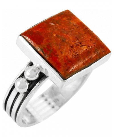 Turquoise Ring in Sterling Silver 925 & Genuine Turquoise Size 6 to 11 (SELECT color) Coral $25.52 Rings