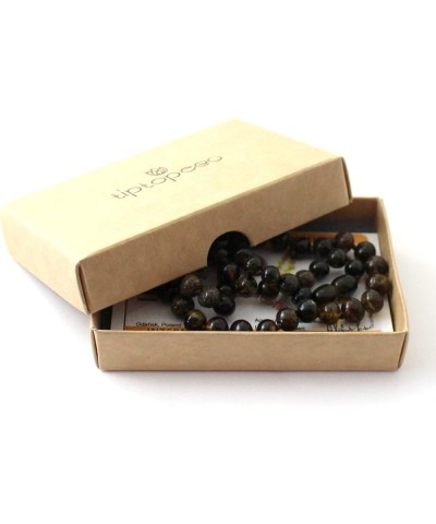 Baltic Amber Necklace for Adults (Women and Men) - 17.5 Inches Long - Polished Beads Green 25.5 Inches $14.74 Necklaces