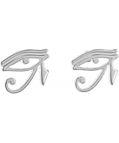 Eye of Ra Earrings Post Style SILVER COLOR $10.63 Earrings