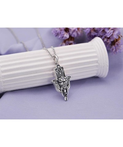 Urn Necklace for Ashes 925 Sterling Silver Hummingbird/Butterfly/Highland Cow/Music/Elephant/Dragonfly/Angel Wings Cremation ...