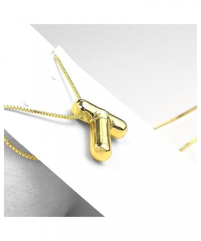 Womens Fashion Initial Necklace, Dainty Letter Necklace Gold Pendant Necklace for Women Girls Trendy T Gold $7.94 Necklaces