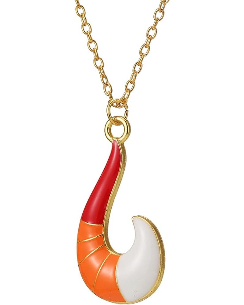 Moana Necklace Fox Tail Pendant Snake Chain Clavicle Chain 001 $13.32 Necklaces