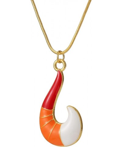 Moana Necklace Fox Tail Pendant Snake Chain Clavicle Chain 001 $13.32 Necklaces