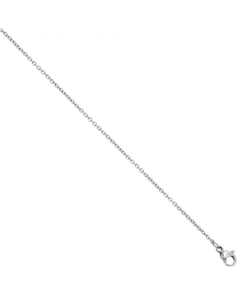 Surgical Steel Cable Chain Necklace 1.55mm Very Thin, 16, 18, 20 and 24 inch $11.57 Necklaces