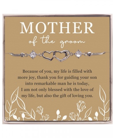 Mother of Groom gift from Bride, Thank you for guiding your son. Mother in Law Bracelet Gift. Gift for Mother of the Groom. W...