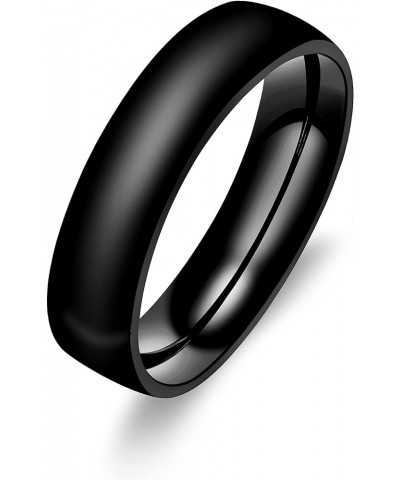 Black Stainless Steel Couples Rings for Men Women His and Her Promise Wedding Band Rings for Girlfriend Boyfriend Y2210 men $...