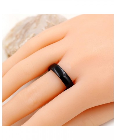 Black Stainless Steel Couples Rings for Men Women His and Her Promise Wedding Band Rings for Girlfriend Boyfriend Y2210 men $...