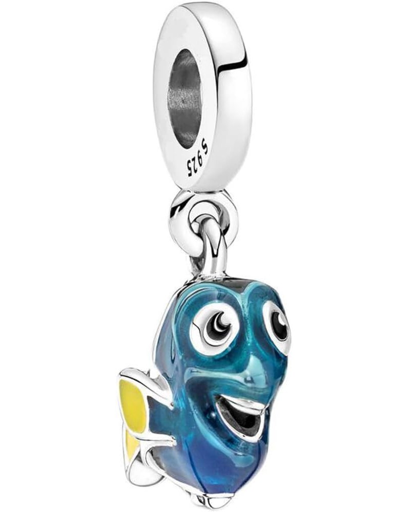 Pixar Monsters, Inc. Door Dangle Charm Fit Women Bracelet Necklaces Fashion Gifts 925 Sterling Silver DIY Jewelry Pixar Dory ...