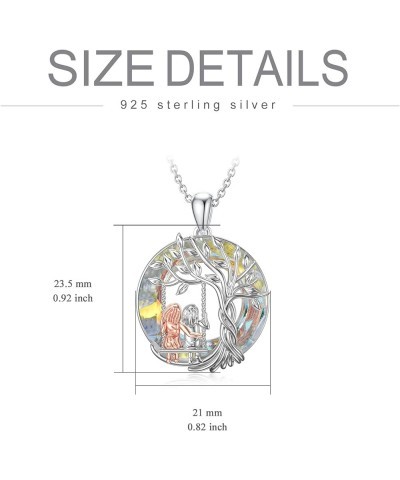 Sister Gifts from Sister 925 Sterling Silver Tree of Life 2/3 Sisters Necklace with Crystal Sister Jewelry Gifts for Women Gi...