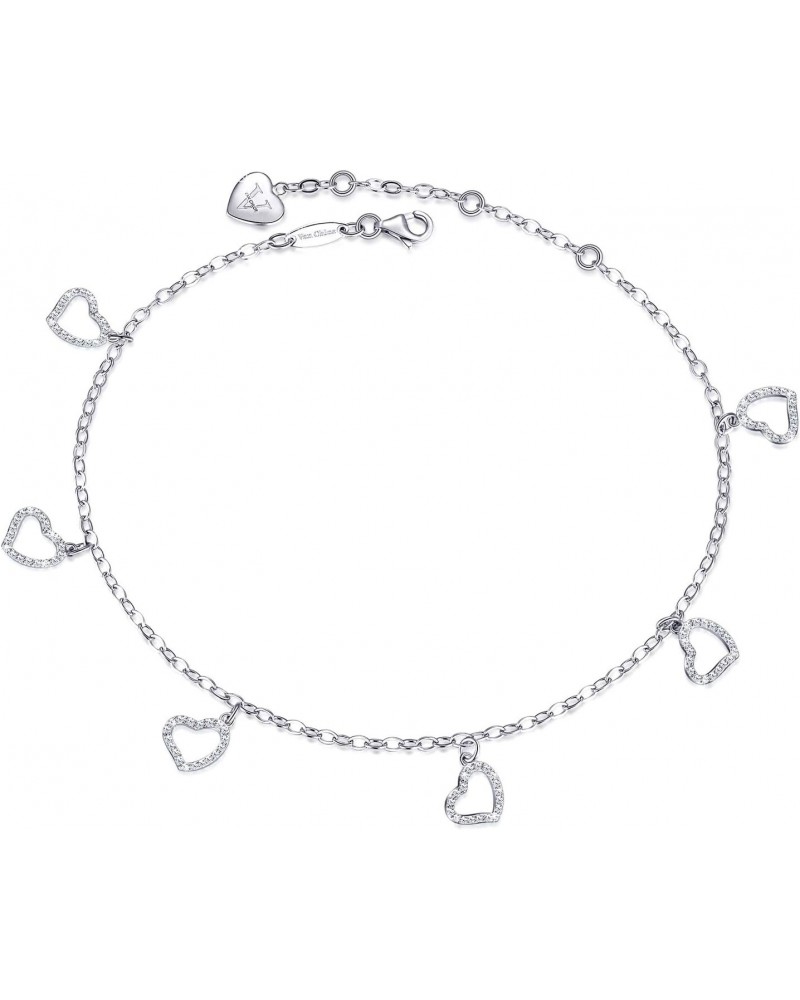 Anklet for Women 925 Sterling Silver Anklet Bracelet Best Jewelry Gift for Women Mom $18.33 Anklets