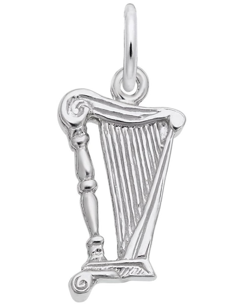 Harp Charm, Charms for Bracelets and Necklaces Sterling Silver $18.79 Bracelets