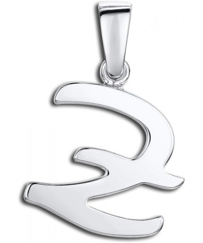 925 Sterling Silver Alphabet Letter Pendant - Personalized Charm for Women - Stackable Symbol - Various Styles Z $10.78 Pendants