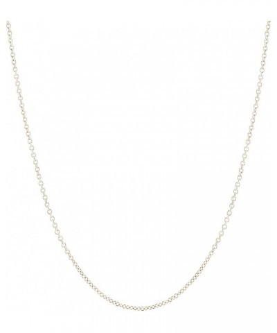 Fine Chain 24.0 Inches White Gold $80.60 Necklaces