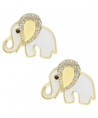 Elephant Brooches Crystal Rhinestone Elephant Pin Brooch for Women, Elephant Gifts for Elephant Lovers, Cute Animal Elephant ...