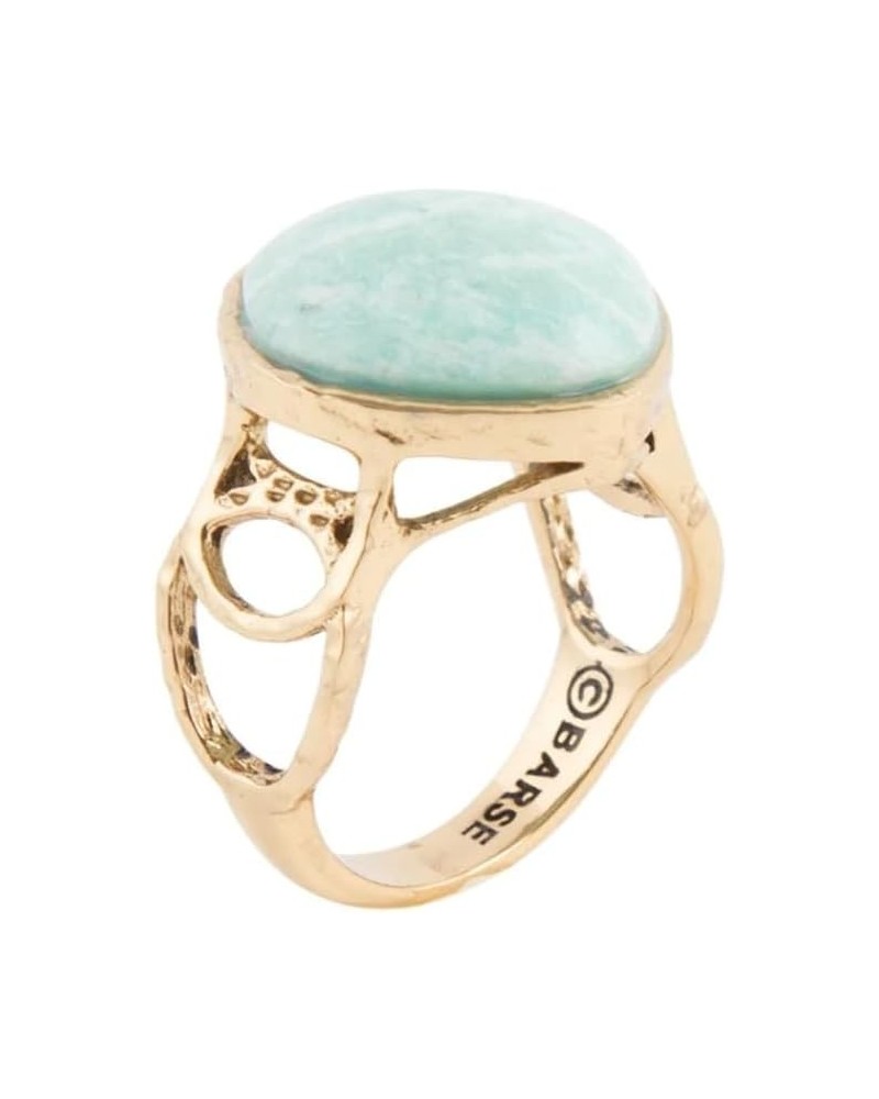 Amazonite Circle Dance Ring 8 $29.15 Rings