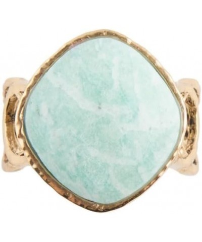 Amazonite Circle Dance Ring 8 $29.15 Rings