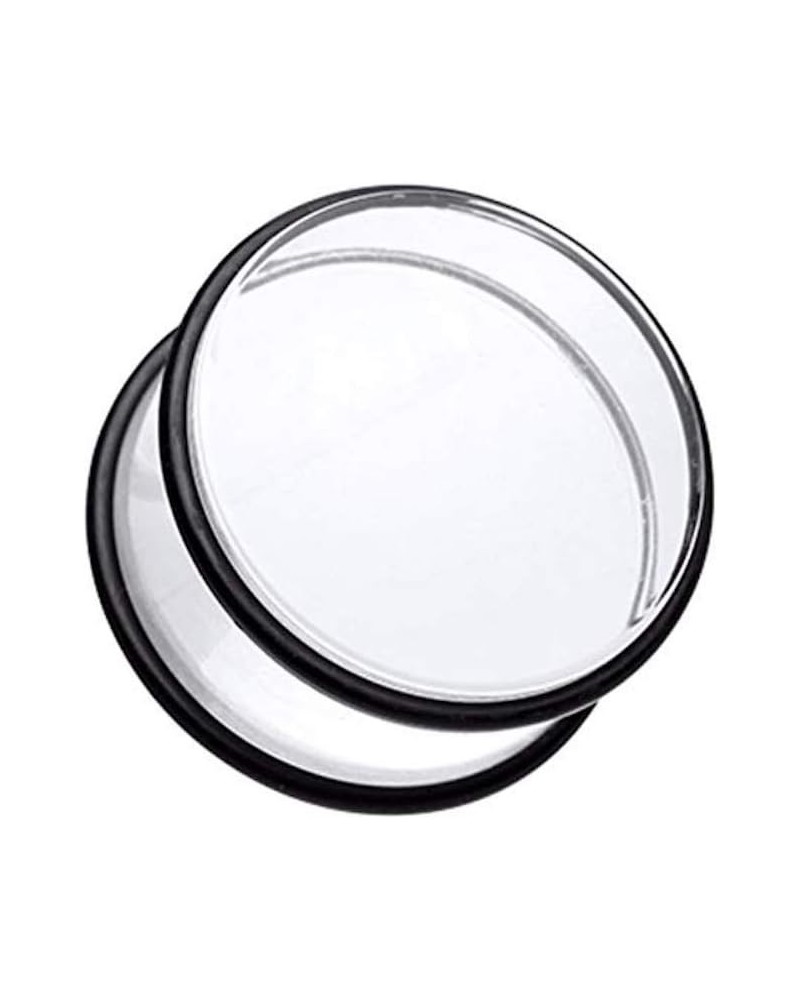 Basic Acrylic No Flare Ear Gauge Plug 7/16" (11mm), Clear $9.85 Body Jewelry