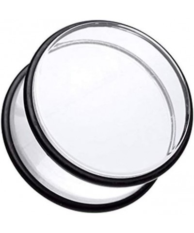 Basic Acrylic No Flare Ear Gauge Plug 7/16" (11mm), Clear $9.85 Body Jewelry