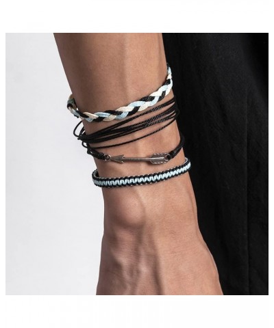 Boho Chunky Chain Bracelets Silver Gold Coin Layered Bracelets for Women Men Simple Bracelets Stackable Link Chain Punk Bar P...