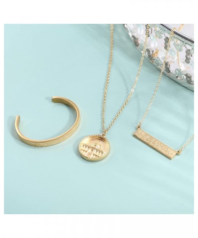 Islamic Jewelry Gifts for Women Muslim Pendant Gold Allah Arabic Necklaces Ayatul Kursi Necklace Islam Eid Ramadan Gifts for ...