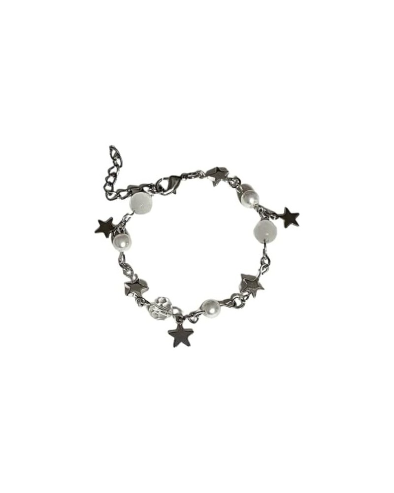 Y2k Bracelets Y2k Accessories Grunge Accessories Y2k Aesthetic Bracelet for Women Punk Accessories D $7.14 Bracelets